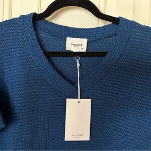 Blue Sweater by Andree.